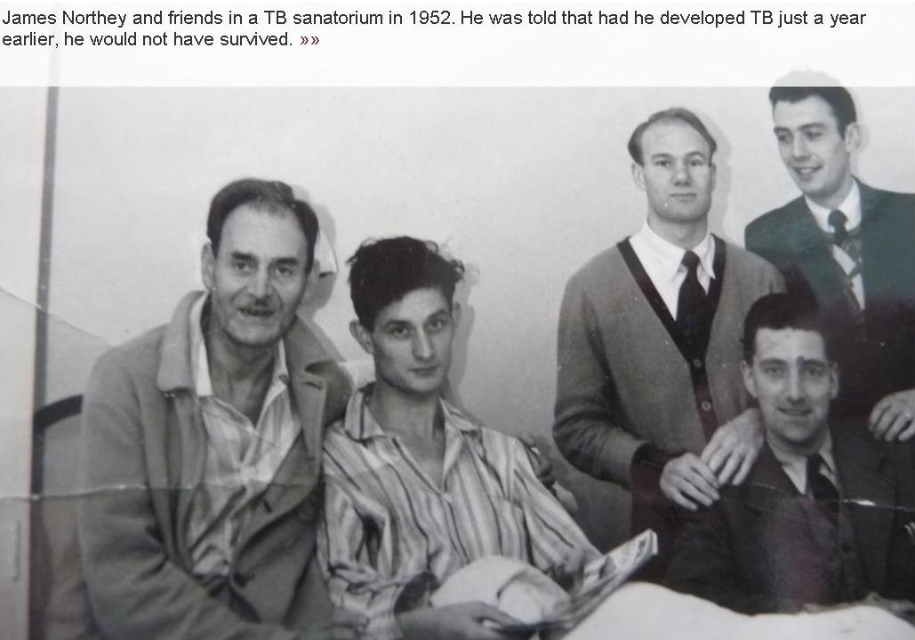 James Northey in a TB sanatorium in 1952