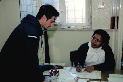 TB patient treated under DOT