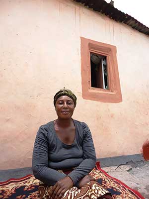 Traditional healer Jennifer Mwale