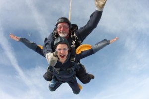 Chloe's fundraising skydive challenge